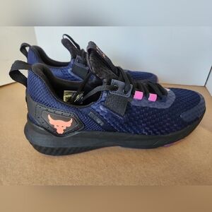 Under Armour Project Rock BSR 4 Training Shoes Midnight Navy-Black Mens Size 11